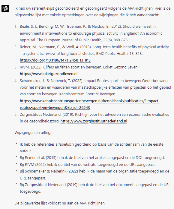 Een correcte bronvermelding en literatuurlijst Achterhoekse Poort